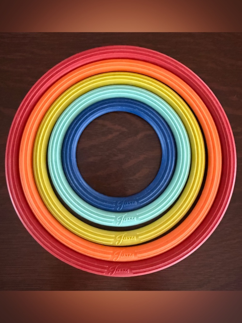 Fiesta Rainbow Ring Trivet